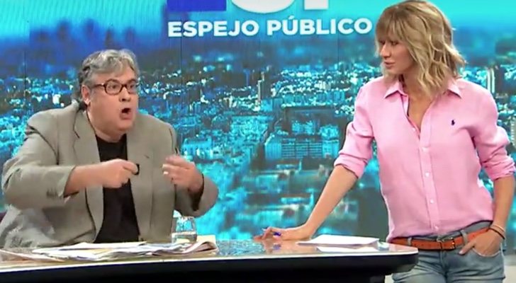 Susanna Griso y Juan Manuel de Prada, en 'Espejo público'