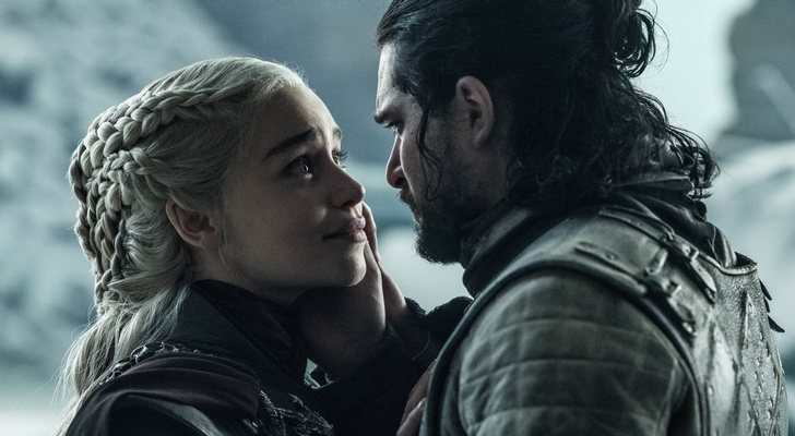 Daenerys y Jon en 'Juego de Tronos'
