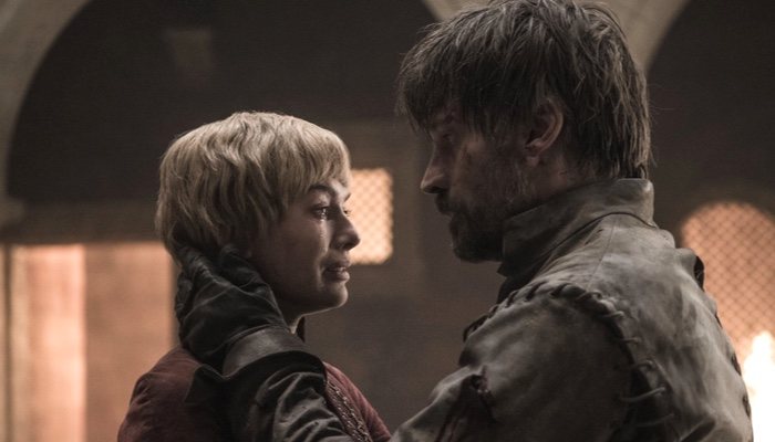 Cersei y Jaime Lannister se reencuentran en el 8x05 de 'Juego de Tronos'