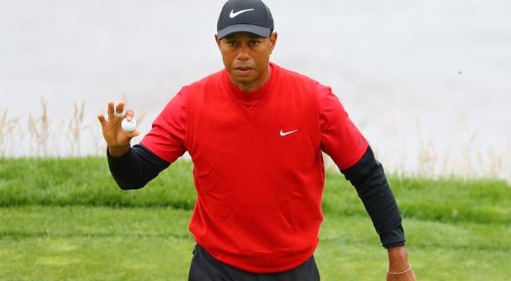 Tiger Woods en el 2019 U.S. Open Golf Championship