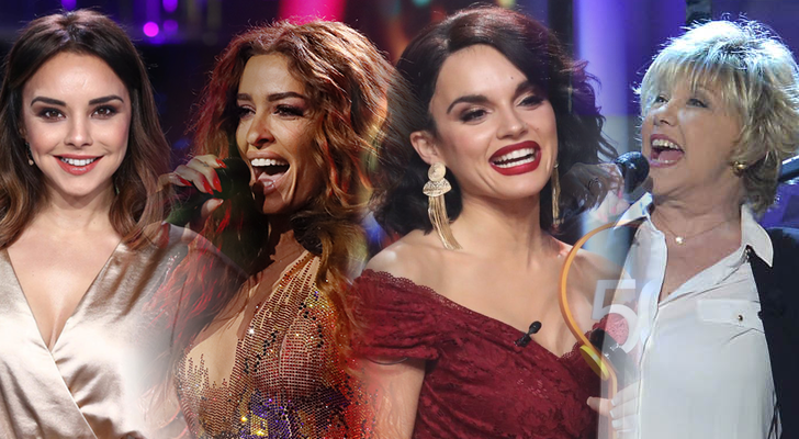 Chenoa, Eleni Foureira, Melody y Karina