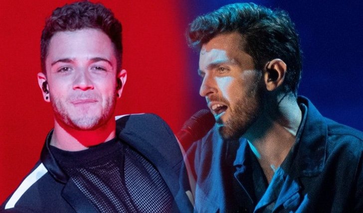 Luca Hänni y Duncan Laurence