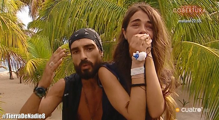 Violeta se despide de Fabio horas antes de volver a España