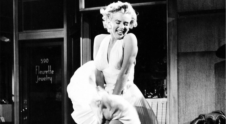Marilyn Monroe en 'La tentación vive arriba'