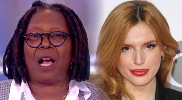 Whoopi Goldberg y Bella Thorne