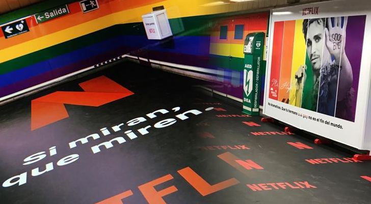 Entrada Metro Chueca (Madrid)