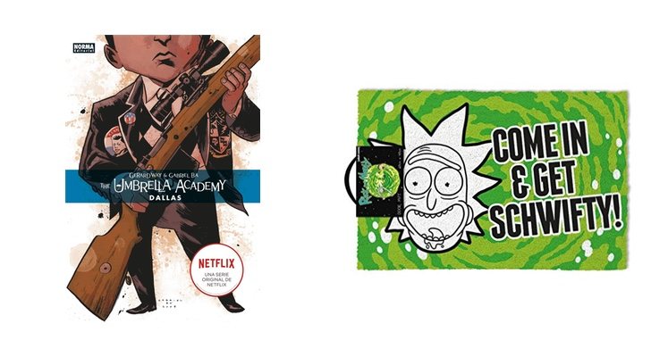 &#39;The Umbrella Academy&#39; y &#39;Rick y Morty&#39;