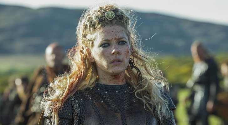 Katheryn Winnick como Lagertha en 'Vikings'