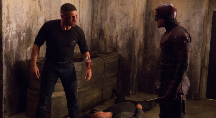Daredevil y Punisher cruzan sus caminos en sus versiones de Netflix