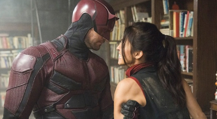 El encuentro de Daredevil y Elektra en la segunda temporada de 'Daredevil'