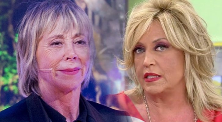 Marta Roca, mujer de Chelo García-Cortés, y la periodista Lydia Lozano