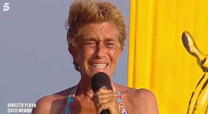 Chelo durante una de las galas de 'Supervivientes'