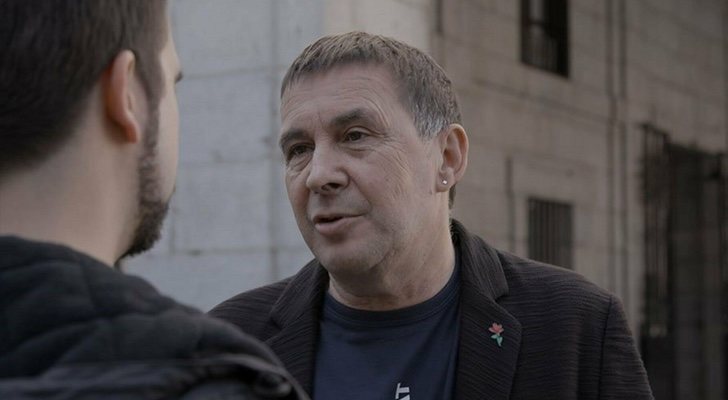 Arnaldo Otegi en el programa 'Quatre gats' de TV3