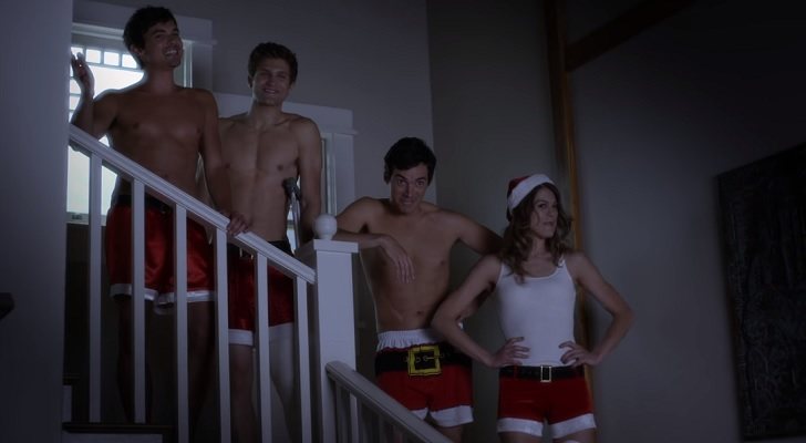 Caleb, Toby, Ezra y Paige en &#39;Pequeñas mentirosas&#39;