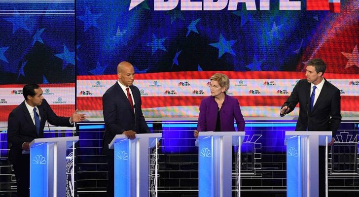  '2020 Democratic Candidates Debate' 