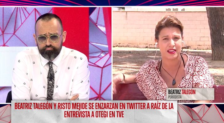 Risto Mejide y Beatriz Talegón en 'Todo es mentira'