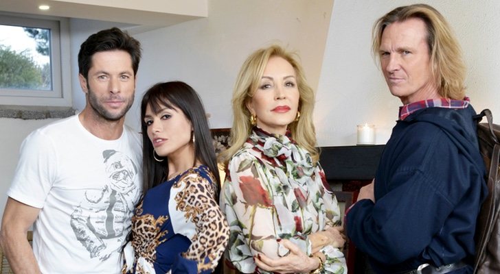 Antonio Canales, Miriam Saavedra, Carmen Lomana y Pocholo en &#39;Ven a cenar conmigo: Gourmet Edition&#39;