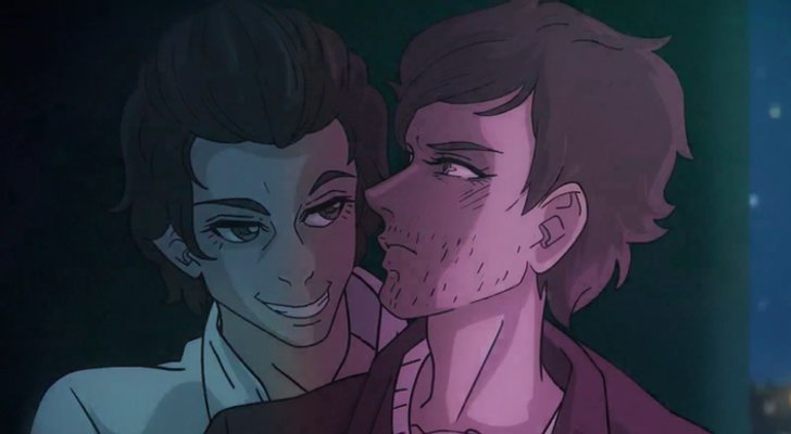 La versión animada de Harry Styles y Louis Tomlinson en &#39;Euphoria&#39;