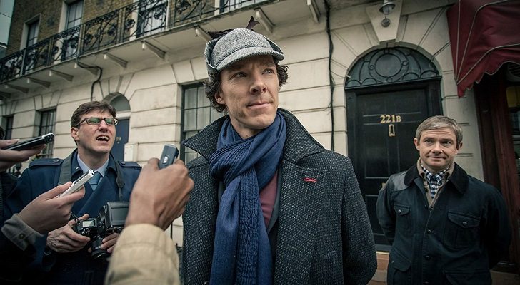 Benedict Cumberbatch y Martin Freeman en 'Sherlock'