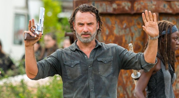 Andrew Lincoln como Rick Grimes en 'The Walking Dead'
