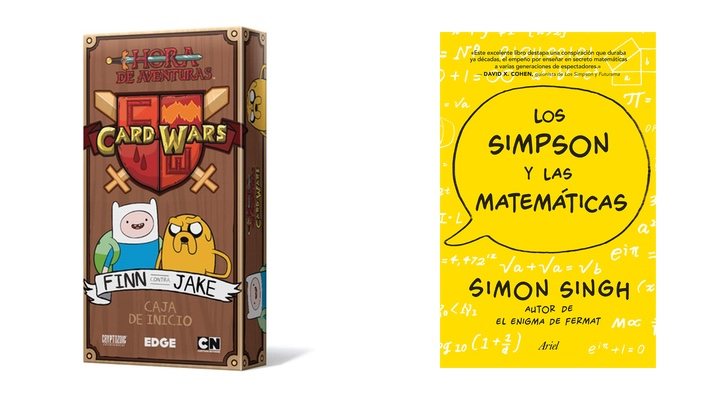 &#39;Hora de aventuras&#39; y &#39;Los Simpson&#39;