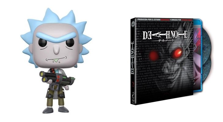 &#39;Rick y Morty&#39; y &#39;Death Note&#39;