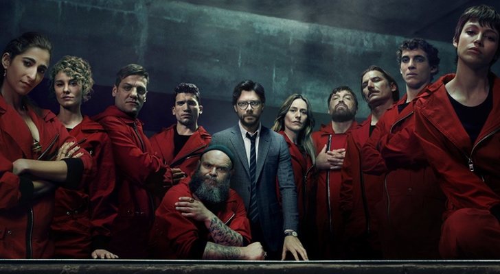 La banda de atracadores de &#39;La Casa de Papel 3&#39;