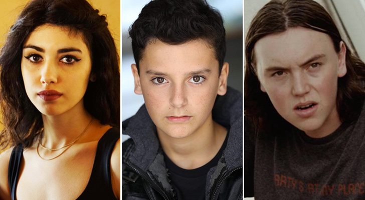 Alexa Mansour, Nicolas Cantu y Hal Cumpston