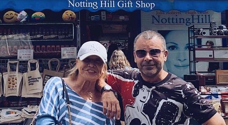 Jorge Javier Vázquez y Mila Ximénez en su viaje a Londres