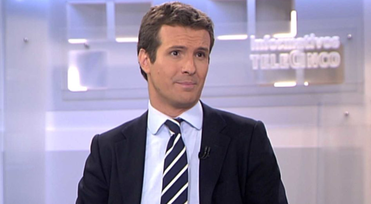 Pablo Casado en 'Informativos Telecinco'