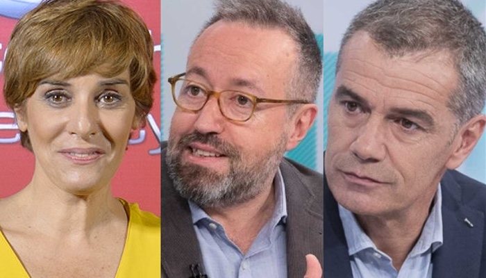 Anabel Alonso, Juan Carlos Girauta y Toni Cantó