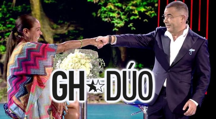 Isabel Pantoja y Jorge Javier Vázquez en &#39;Supervivientes&#39;