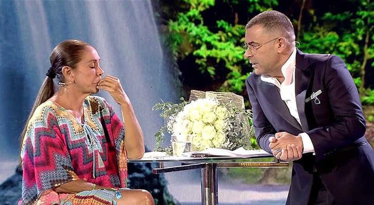 Isabel Pantoja y Jorge Javier Vázquez en 'Supervivientes'