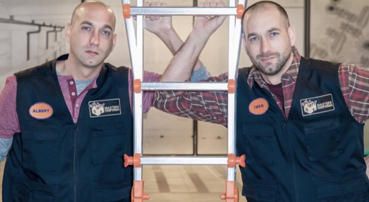 Albert e Iván, ganadors de la primera edición de 'Masters de la reforma'