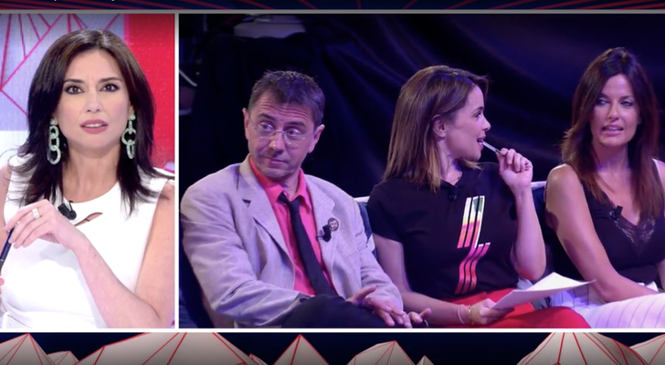 Marta Flich, Juan Carlos Monedero, Carmen Chaparro y Cristina Seguí