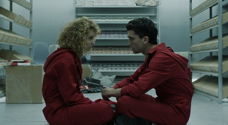 Mónica y Denver en &#39;La Casa de Papel&#39;