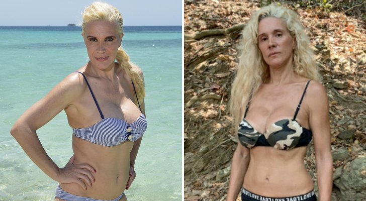 Loli antes y después de concluir su paso por 'Supervivientes 2019'