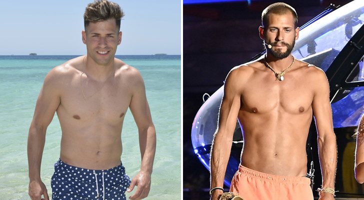 Albert antes y después de concluir su paso por 'Supervivientes 2019'