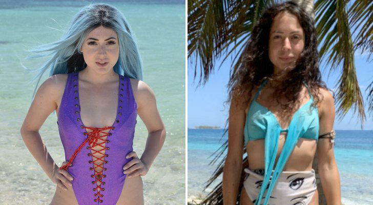 Mahi antes y después de concluir su paso por 'Supervivientes 2019'