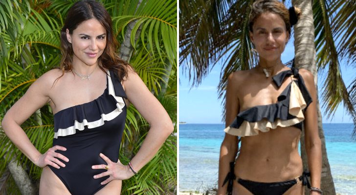 Mónica antes y después de concluir su paso por 'Supervivientes 2019'