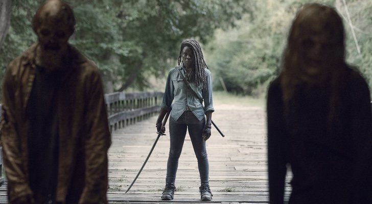 Danai Gurira, como Michonne, en &#39;The Walking Dead&#39;
