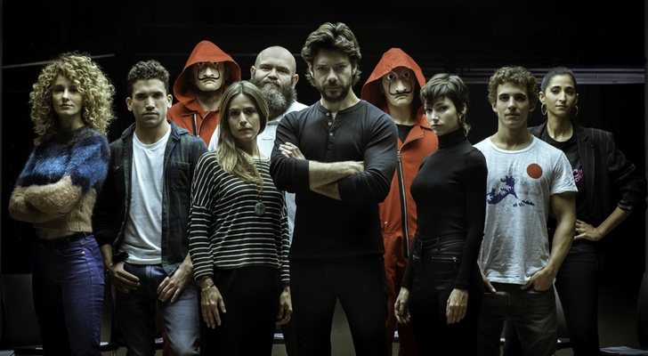 El elenco de la tercera temporada de &#39;La Casa de Papel&#39;