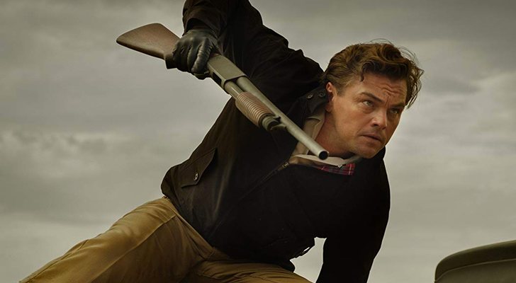 Leonardo DiCaprio (también) es una estrella del celuloide en "Érase una vez en Hollywood"