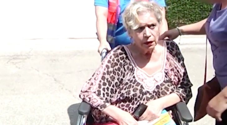 María Jiménez en una grabación de 'Sálvame'