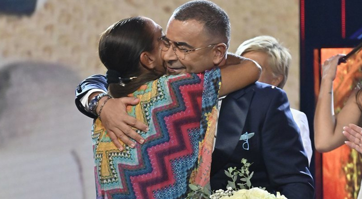 Jorge Javier Vázquez e Isabel Pantoja en su reencuentro