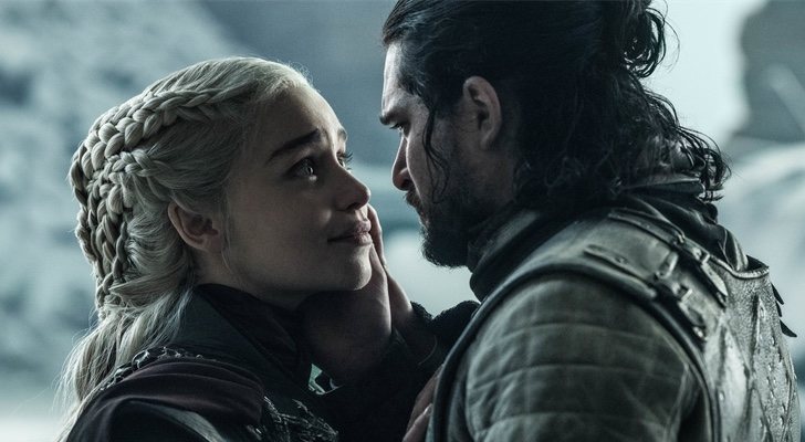 Daenerys y Jon Snow en 'Juego de Tronos'
