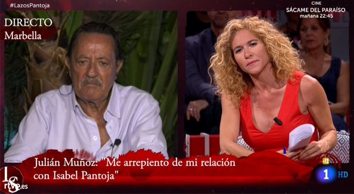 Julián Muñoz en el programa 'Lazos de sangre'