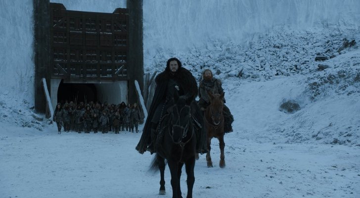 Jon Snow y Tormund lideran un grupo de salvajes en 'Juego de Tronos'