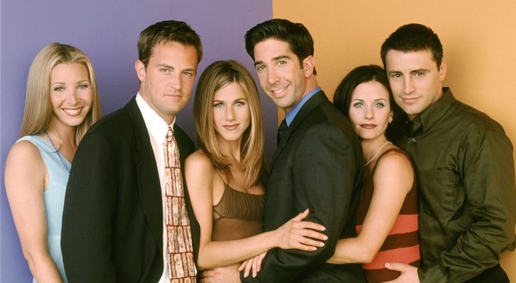 Los protagonistas de 'Friends'