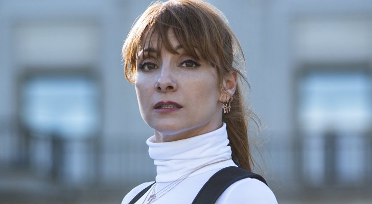 Najwa Nimri en su papel de la inspectora Alicia Sierra en &#39;La Casa de Papel&#39;